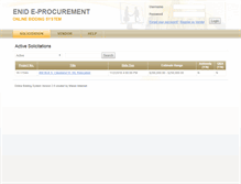 Tablet Screenshot of bids.enid.org